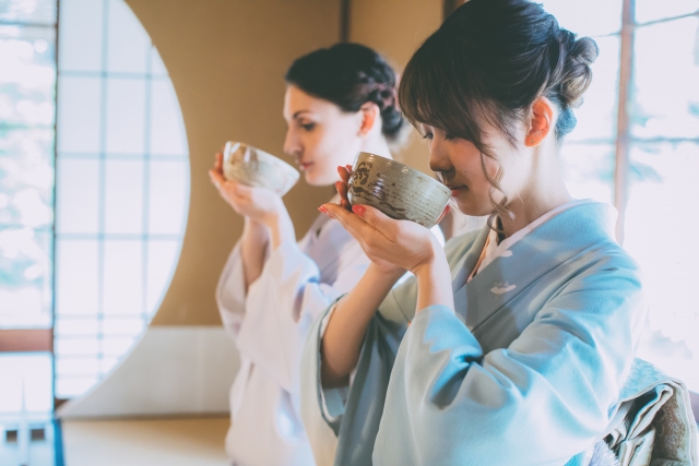 薄茶の茶会の画像