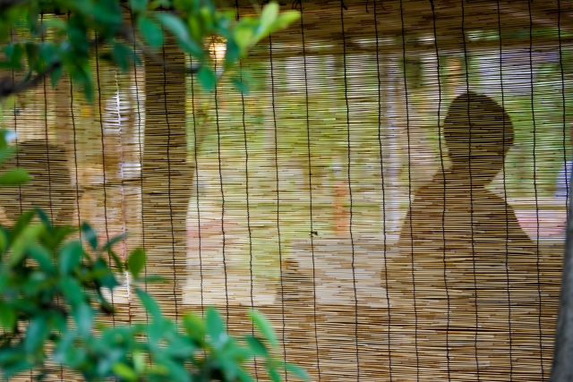 涼しさを演出した夏の茶会の画像